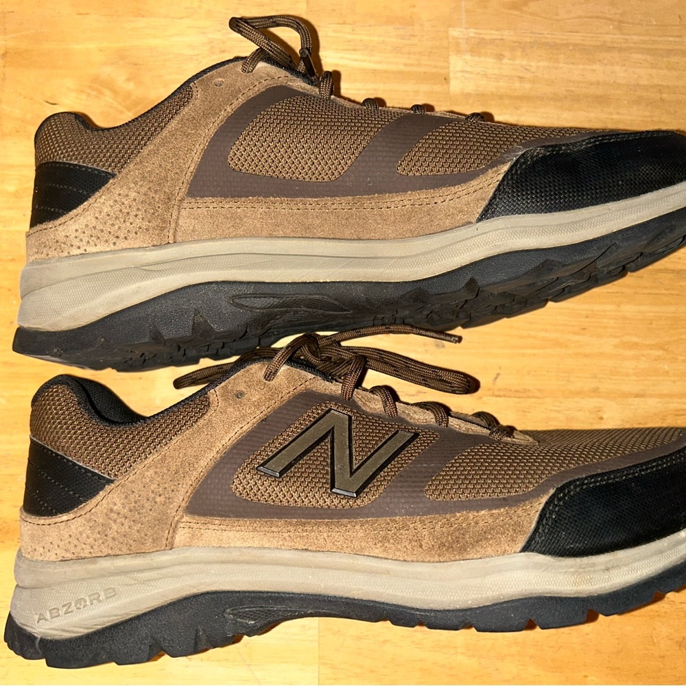 New Balance MW669BR men’s 11 walking hiking shoes brown tan black - Picture 3 of 10